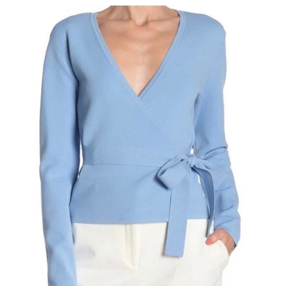 Diane Von Furstenberg Linda Wrap Sweater